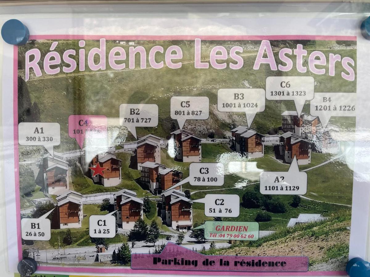 Appartement pour 6 personnes au pied des pistes au calme Saint-Martin-de-Belleville Extérieur photo