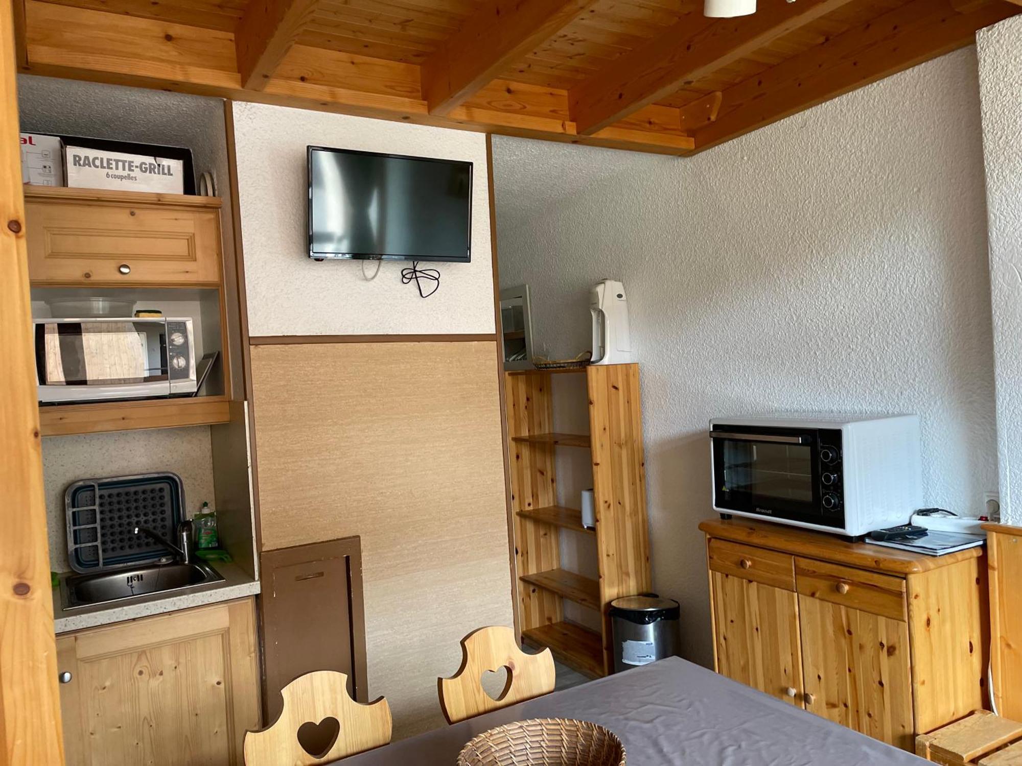 Appartement pour 6 personnes au pied des pistes au calme Saint-Martin-de-Belleville Extérieur photo